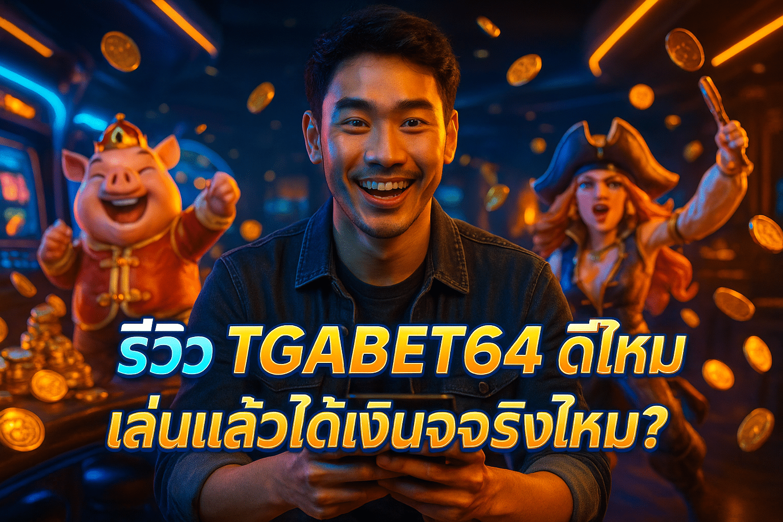 รีวิว TGABET64 ดีไหม เล่นแล้วได้เงินจริงไหม?