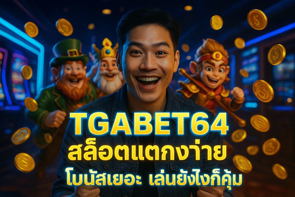TGABET64 สล็อตแตกง่าย โบนัสเยอะ เล่นยังไงก็คุ้ม