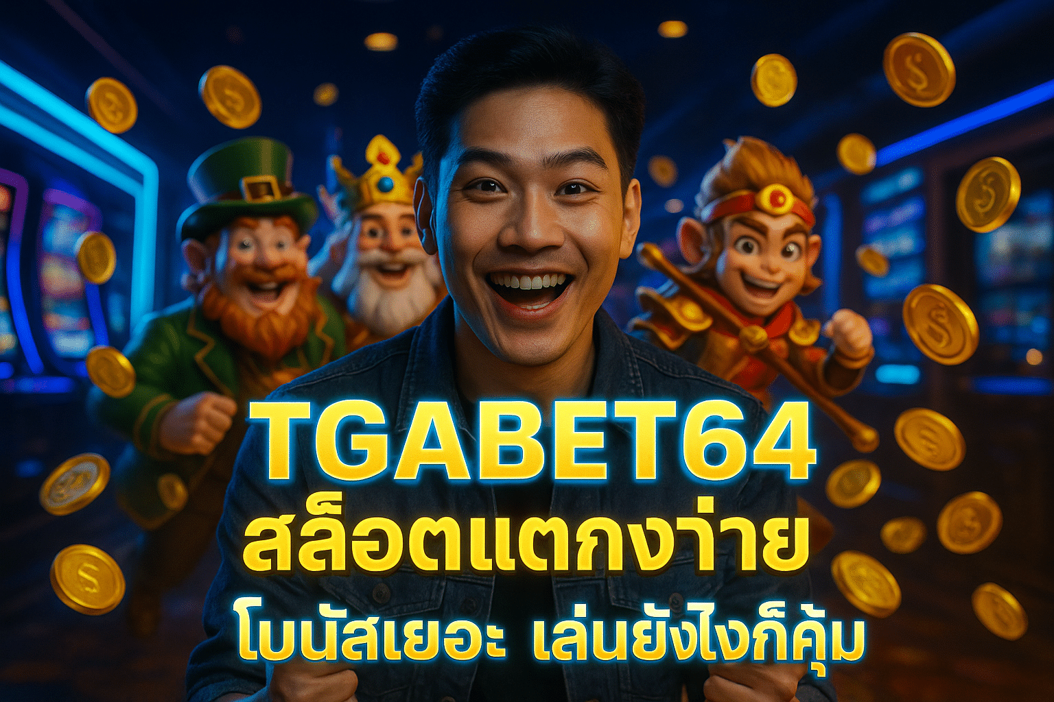 TGABET64 สล็อตแตกง่าย โบนัสเยอะ เล่นยังไงก็คุ้ม