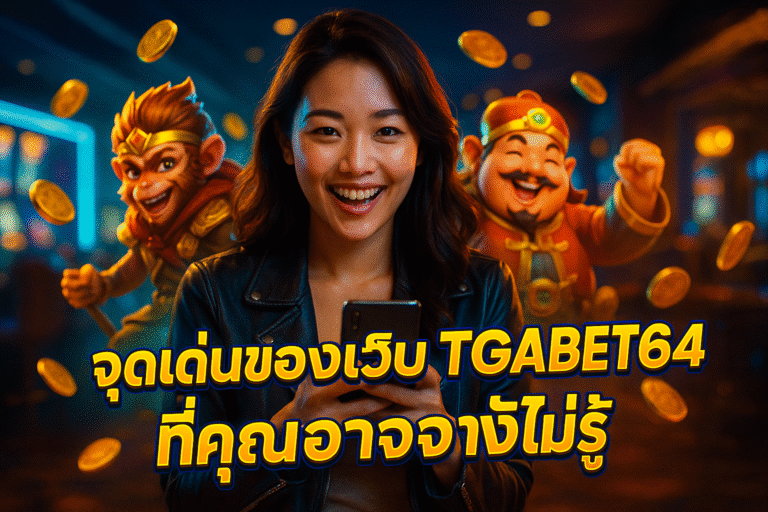 จุดเด่นของเว็บ TGABET64 ที่คุณอาจยังไม่รู้