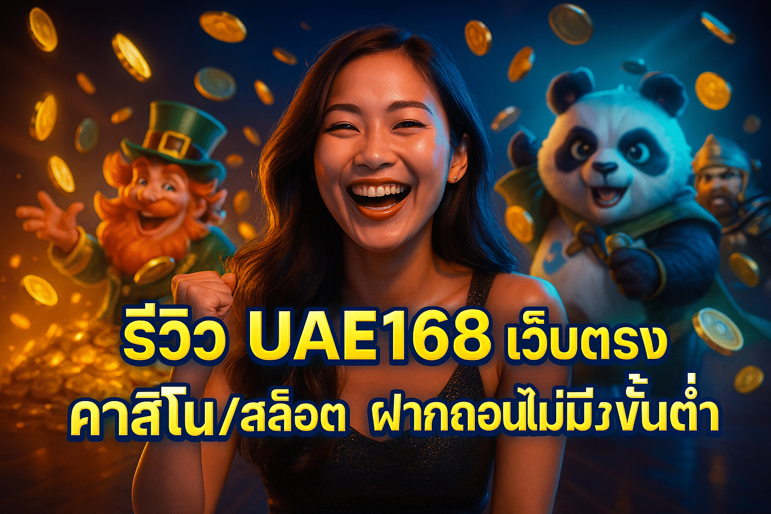 รีวิว UAE168 เว็บตรง คาสิโน/สล็อต ฝากถอนไม่มีขั้นต่ำ